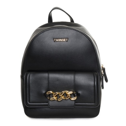 PLECAK DAMSKI MIEJSKI CZARNY TWINSET 222TY8014 NERO