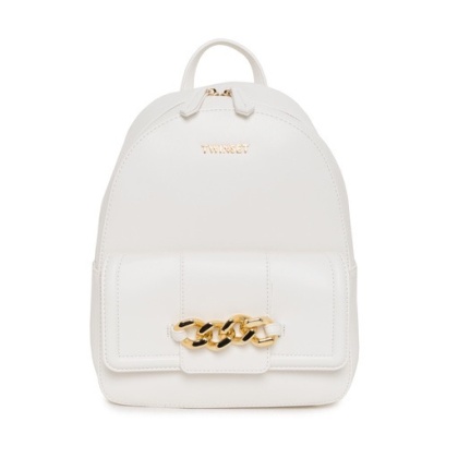 PLECAK DAMSKI MIEJSKI BIAŁY TWINSET 222TY8014 BIANCO OTTICO