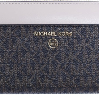 PORTFEL DAMSKI MICHAEL KORS JET SET CHARM 34H1GT9E8B BRĄZOWY