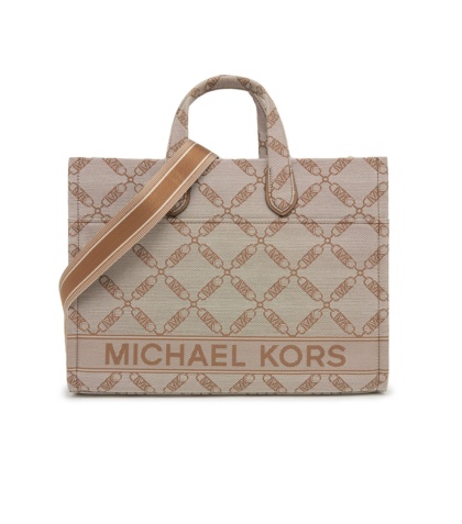 TOREBKA DAMSKA SHOPPER BEŻOWA MICHAEL KORS GIGI 30S3G3GT3J