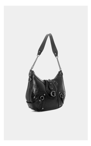 TOREBKA DAMSKA GUESS GLOSS VINTAGE CZARNY