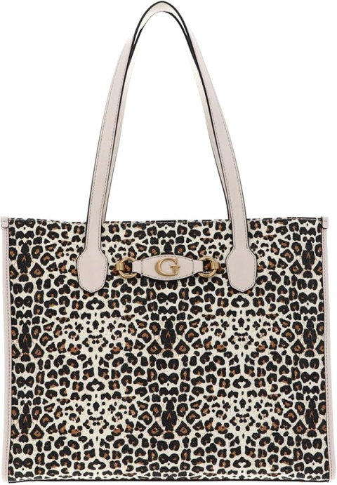 TOREBKA DAMSKA GUESS IZZY LEOPARD BRĄZOWA TOREBKA DAMSKA GUESS IZZY LEOPARD BRĄZOWA