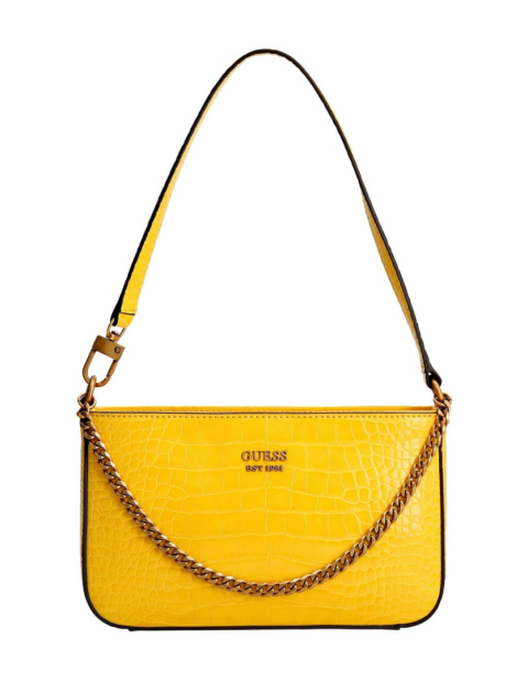 TOREBKA DAMSKA GUESS KATEY CROC MINI TO HWCB8494720 ŻÓŁTA TOREBKA DAMSKA GUESS KATEY CROC MINI TO HWCB8494720 ŻÓŁTA