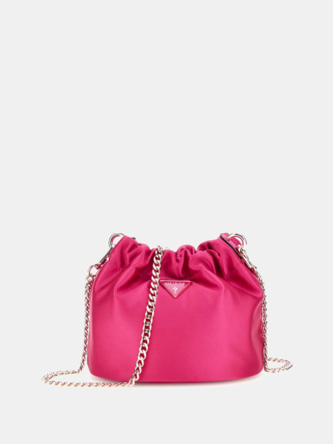 TOREBKA DAMSKA GUESS VELINA MINI MAGENTA