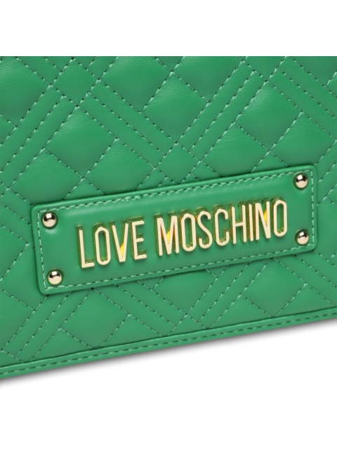 TOREBKA DAMSKA LOVE MOSCHINO JC4000PP1GLA0801 ZIELONA TOREBKA DAMSKA LOVE MOSCHINO JC4000PP1GLA0801 ZIELONA