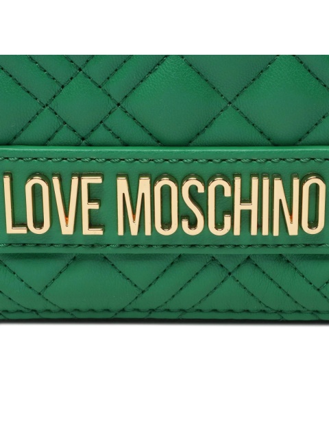 TOREBKA DAMSKA LOVE MOSCHINO JC4079PP1GLA0801 ZIELONA