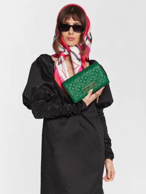 TOREBKA DAMSKA LOVE MOSCHINO JC4079PP1GLA0801 ZIELONA