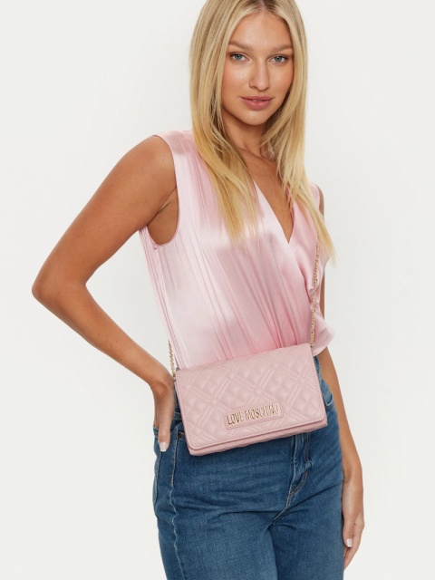 TOREBKA DAMSKA LOVE MOSCHINO JC4079PP1ILA0601 PUDROWY RÓŻ TOREBKA DAMSKA LOVE MOSCHINO JC4079PP1ILA0601 PUDROWY RÓŻ