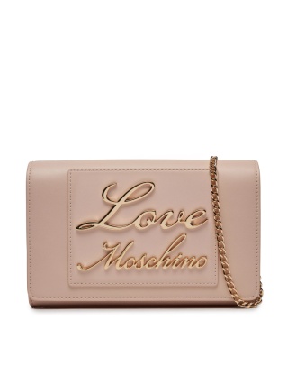 TOREBKA DAMSKA LOVE MOSCHINO JC4121PP1ILM0601 PUDROWY RÓŻ