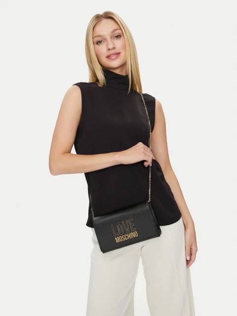 TOREBKA DAMSKA LOVE MOSCHINO JC4213PP1ILQ100A CZARNA TOREBKA DAMSKA LOVE MOSCHINO JC4213PP1ILQ100A CZARNA