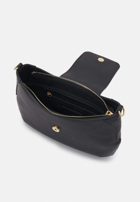 TOREBKA DAMSKA NA RAMIĘ Z ŁAŃCUSZKIEM CZARNA MARIO VALENTINO PRINCESA VBS7R102