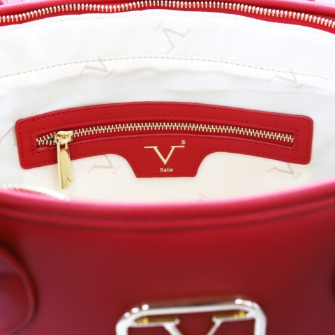 TOREBKA DAMSKA V ITALIA BY VERSACE 19.69 SANTORINI VB-203-RED CZERWONA TOREBKA DAMSKA V ITALIA BY VERSACE 19.69 SANTORINI VB-203-RED CZERWONA