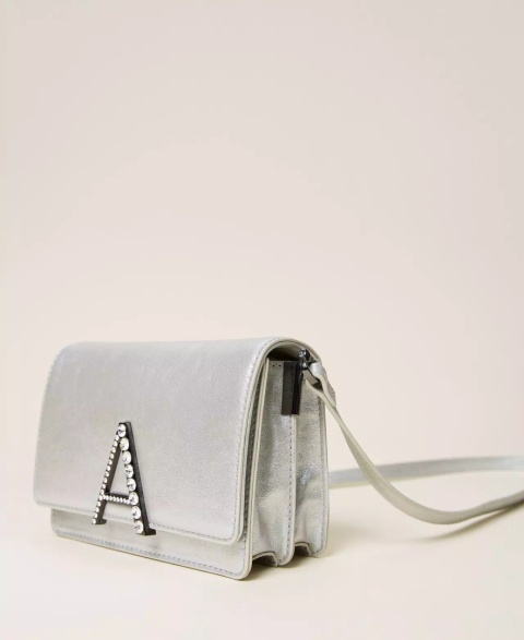 TOREBKA DAMSKA TWINSET ACTITUDE 222AA7393 ARGENTO SREBRNA