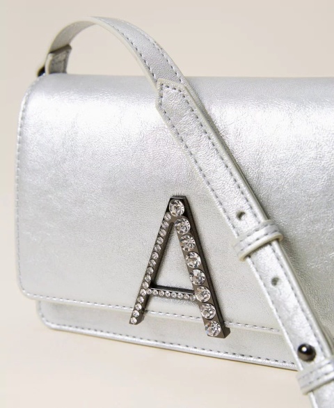 TOREBKA DAMSKA TWINSET ACTITUDE 222AA7393 ARGENTO SREBRNA