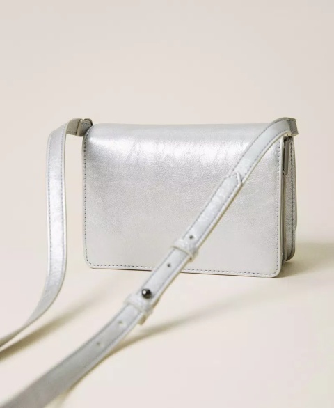 TOREBKA DAMSKA TWINSET ACTITUDE 222AA7393 ARGENTO SREBRNA