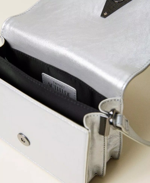 TOREBKA DAMSKA TWINSET ACTITUDE 222AA7393 ARGENTO SREBRNA