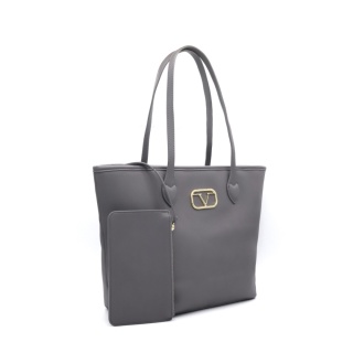 TOREBKA DAMSKA V ITALIA BY VERSACE 19.69 SANTORINI VB-203-PIO SZARA