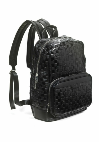 PLECAK 19V69 ITALIA BY VERSACE PERLA BLACK/SILV CZARNY