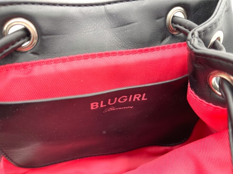 PLECAK DAMSKI MIEJSKI CZARNY BLUGIRL BLUMARINE BACKPACK NERO