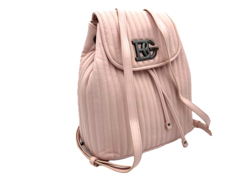 PLECAK DAMSKI MIEJSKI RÓŻOWY BLUGIRL BLUMARINE BACKPACK PEARL BLUSH