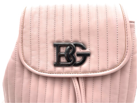 PLECAK DAMSKI MIEJSKI RÓŻOWY BLUGIRL BLUMARINE BACKPACK PEARL BLUSH