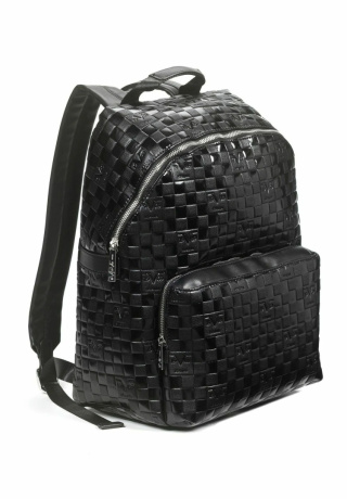 PLECAK RAQUEL 19V69 ITALIA BY VERSACE BLACK/SILVER CZARNY