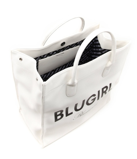 TORBA DAMSKA BLUGIRL BLUMARINE SHOPPERKA OFF WHITE BIAŁA TORBA DAMSKA BLUGIRL BLUMARINE SHOPPERKA OFF WHITE BIAŁA