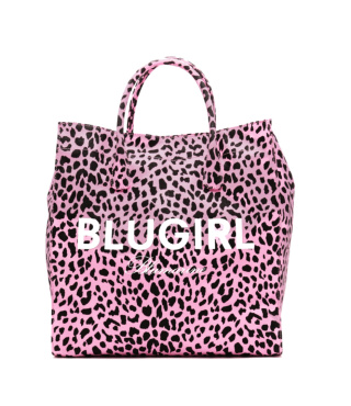 TORBA DAMSKA BLUGIRL BLUMARINE SHOPPERKA RÓŻOWA
