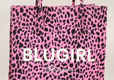 TORBA DAMSKA BLUGIRL BLUMARINE SHOPPERKA RÓŻOWA TORBA DAMSKA BLUGIRL BLUMARINE SHOPPERKA RÓŻOWA