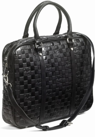 TORBA REKA 19V69 ITALIA BY VERSACE BLACK/SILVER CZARNA