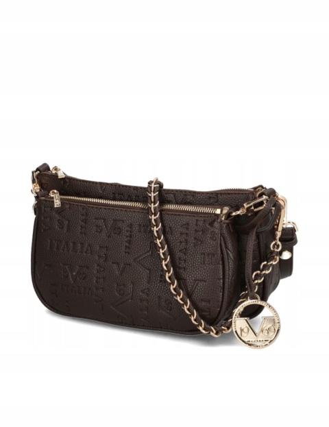 TOREBKA DAMSKA 19V69 BY VERSACE 1969 ANDRIANA VI22AI1226070 BROWN/GOLD BRĄZOWA