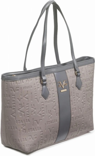 TOREBKA DAMSKA 19V69 BY VERSACE 1969 ASIA VI22AI1226062 DARK BROWN/BEIGE BRĄZOWOBEŻOWA