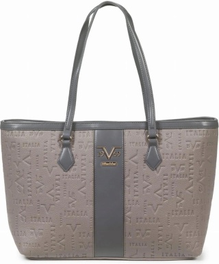 TOREBKA DAMSKA 19V69 BY VERSACE 1969 ASIA VI22AI1226062 DARK BROWN/BEIGE BRĄZOWOBEŻOWA