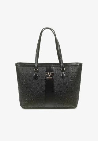 TOREBKA DAMSKA 19V69 BY VERSACE 1969 ASIA VI22AI1226062 BLACK/BLACK CZARNA