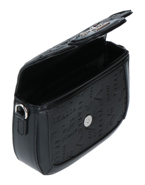 TOREBKA DAMSKA 19V69 BY VERSACE 1969 CAMILLA VI22AI1226065 BLACK/SILVER CZARNA TOREBKA DAMSKA 19V69 BY VERSACE 1969 CAMILLA VI22AI1226065 BLACK/SILVER CZARNA