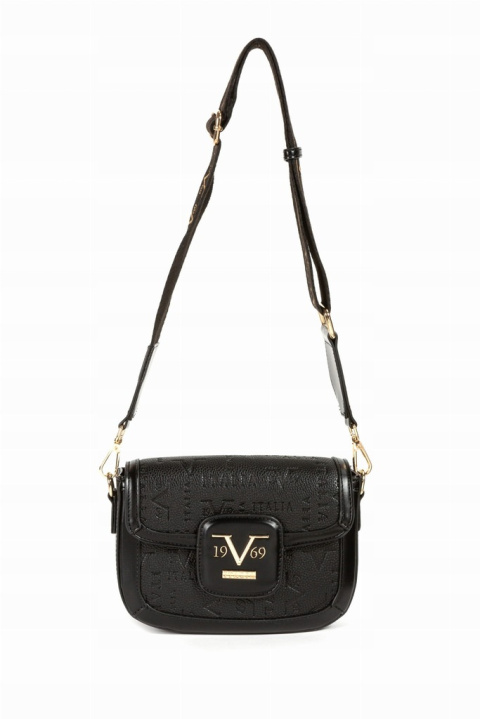 TOREBKA DAMSKA 19V69 BY VERSACE 1969 CAMILLA VI22AI1226065 BLACK/GOLD CZARNA TOREBKA DAMSKA 19V69 BY VERSACE 1969 CAMILLA VI22AI1226065 BLACK/GOLD CZARNA