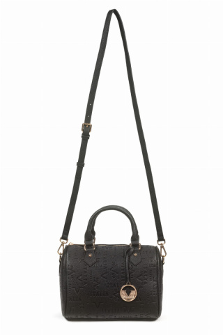 TOREBKA DAMSKA 19V69 BY VERSACE 1969 FILIA VI22AI1226073 BLACK/GOLD CZARNA