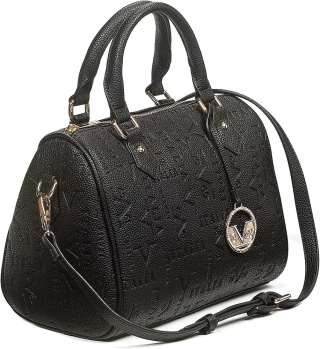 TOREBKA DAMSKA 19V69 BY VERSACE 1969 FILIA VI22AI1226073 BLACK/SILVER CZARNA