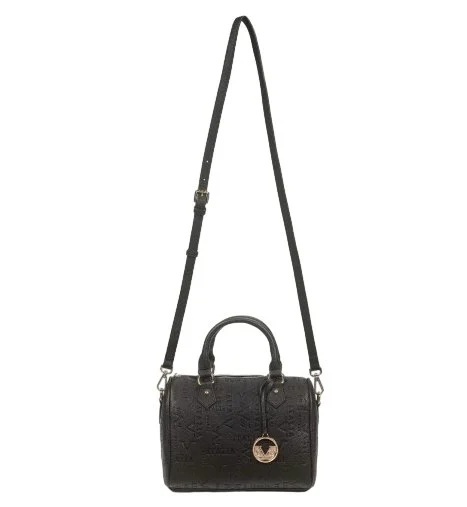 TOREBKA DAMSKA 19V69 BY VERSACE 1969 FILIA VI22AI1226073 BLACK/SILVER CZARNA TOREBKA DAMSKA 19V69 BY VERSACE 1969 FILIA VI22AI1226073 BLACK/SILVER CZARNA