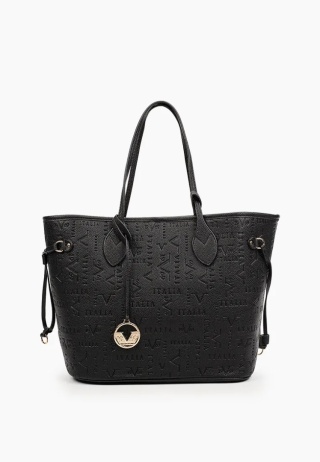 TOREBKA DAMSKA 19V69 BY VERSACE 1969 LANA VI22AI1226068 BLACK/GOLD CZARNA