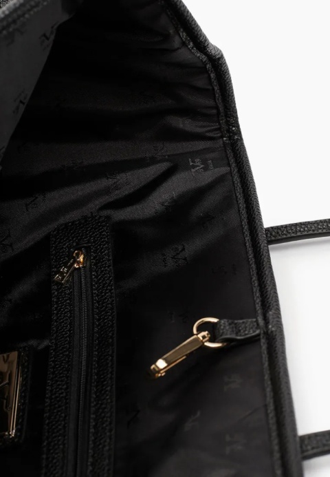 TOREBKA DAMSKA 19V69 BY VERSACE 1969 LANA VI22AI1226068 BLACK/GOLD CZARNA TOREBKA DAMSKA 19V69 BY VERSACE 1969 LANA VI22AI1226068 BLACK/GOLD CZARNA