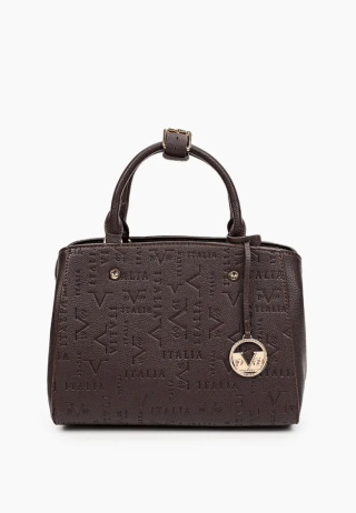 TOREBKA DAMSKA 19V69 BY VERSACE 1969 SOL VI22AI1226075 BROWN/GOLD BRĄZOWA