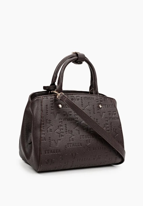 TOREBKA DAMSKA 19V69 BY VERSACE 1969 SOL VI22AI1226075 BROWN/GOLD BRĄZOWA TOREBKA DAMSKA 19V69 BY VERSACE 1969 SOL VI22AI1226075 BROWN/GOLD BRĄZOWA