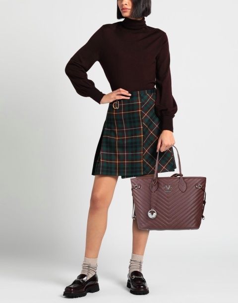 TOREBKA DAMSKA 19V69 ITALIA BY VERSACE VERDA VI22AI1226076 BROWN/SILVER BRĄZOWA