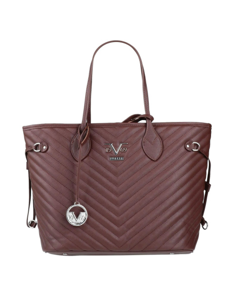 TOREBKA DAMSKA 19V69 ITALIA BY VERSACE VERDA VI22AI1226076 BROWN/SILVER BRĄZOWA