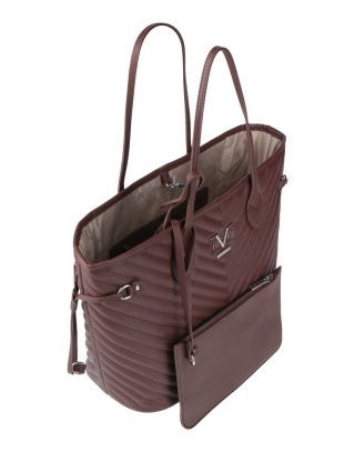 TOREBKA DAMSKA 19V69 ITALIA BY VERSACE VERDA VI22AI1226076 BROWN/SILVER BRĄZOWA
