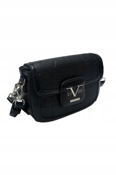 TOREBKA DAMSKA 19V69 BY VERSACE 1969 CAMILLA VI22AI1226065 BLACK/SILVER CZARNA TOREBKA DAMSKA 19V69 BY VERSACE 1969 CAMILLA VI22AI1226065 BLACK/SILVER CZARNA