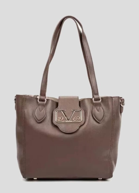 TOREBKA DAMSKA 19V69 ITALIA BY VERSACE JUANTITIA VI22AI1226081 BROWN/GOLD BRĄZOWA TOREBKA DAMSKA 19V69 ITALIA BY VERSACE JUANTITIA VI22AI1226081 BROWN/GOLD BRĄZOWA