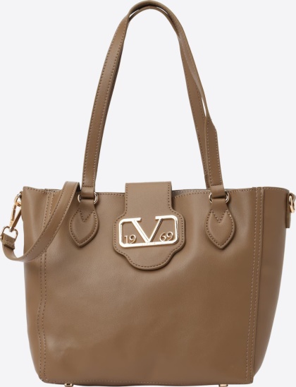 TOREBKA DAMSKA 19V69 ITALIA BY VERSACE JUANTITIA VI22AI1226081 KHAKI/GOLD BRĄZOWA