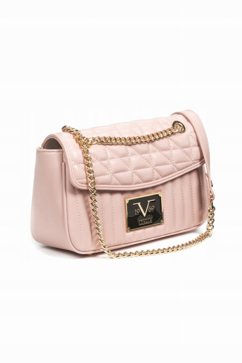 TOREBKA DAMSKA 19V69 ITALIA BY VERSACE JULIANA OLD ROSE/GOLD PASTELOWY RÓŻ TOREBKA DAMSKA 19V69 ITALIA BY VERSACE JULIANA OLD ROSE/GOLD PASTELOWY RÓŻ